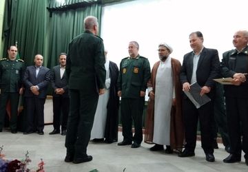 مراسم تکریم و معارفه فرمانده سپاه ناحیه اهر