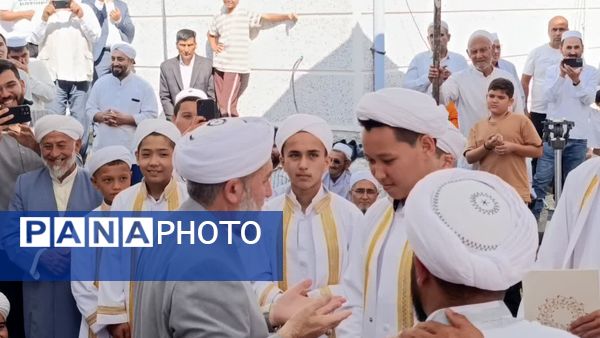 مراسم فارغ التحفیظی قرآن کریم دارالقرآن نورالانور بندرترکمن 