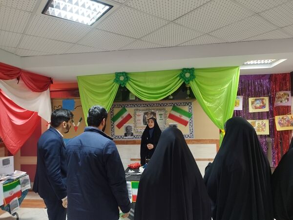 آخرین ایستگاه مدرسه انقلاب در مدرسه شاهد غدیر یک