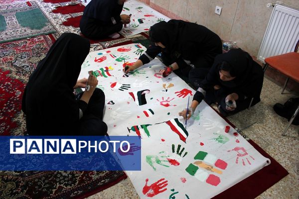 افتتاحیه مسابقات فرهنگی‌هنری «امید فردا» در مدرسه شاهد منتصرین ورامین