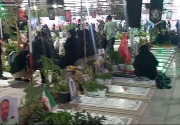 از سنگِ حرم تا امنیت  مردم؛ روایتی از عاشورا در گلزار شهدا