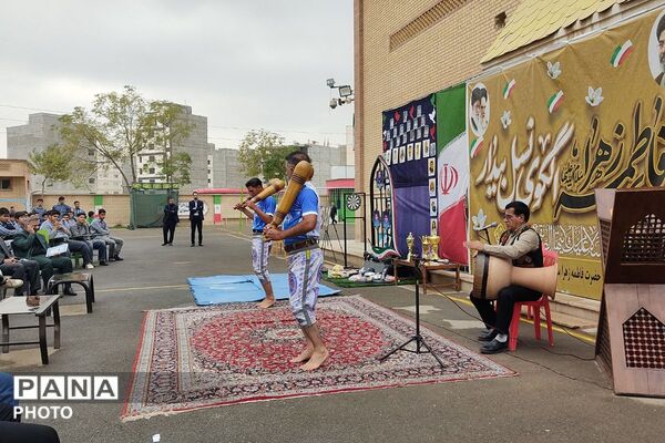  کانون پهلوان سعید در هنرستان پیامبر اعظم ورامین