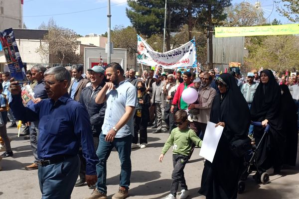 راهپیمایی روز جهانی قدس در نیشابور