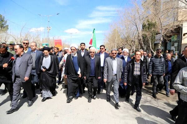 راهپیمایی روز جهانی قدس در بجنورد 