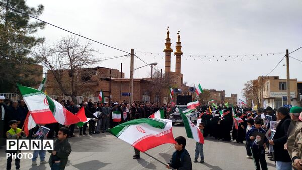 قیام مردم صفی آباد علیه استکبار در روز جهانی قدس