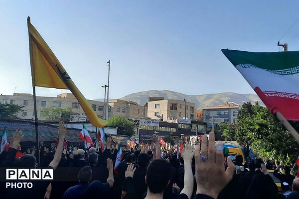 وداع با پیکر داماد رهبر شهید انقلاب