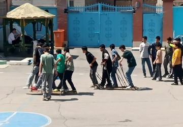 برگزاری یک روز پرانرژی با بازی تاما در دبیرستان استعدادهای درخشان علامه‌ حلی ملارد
