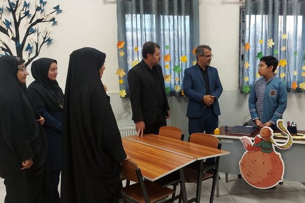 افتتاح کتابخانه دبستان شهید سلیمی جهرمی کهریزک 
