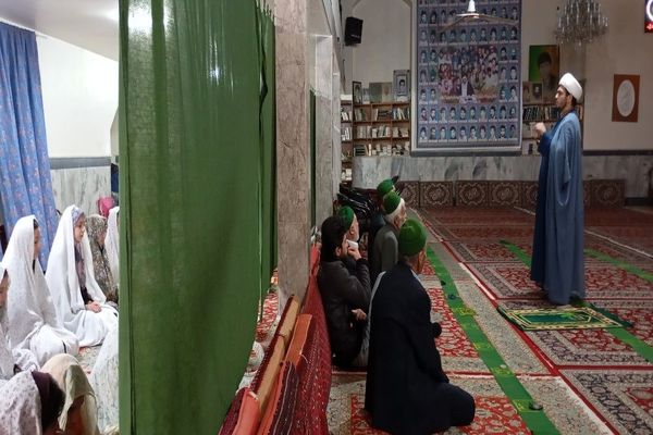 گذری بر اولین روز اعتکاف دانش آموزی سه روز در بهشت، شهر بار نیشابور