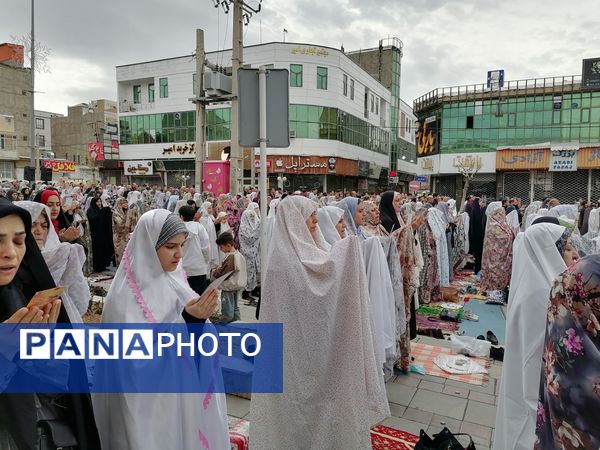  نماز عید فطر در شهرستان آبیک