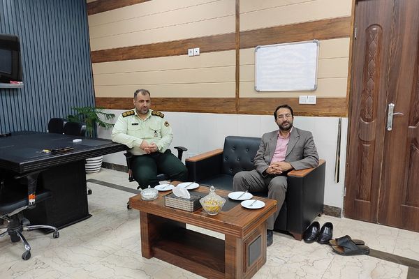 دیدار با جانشین فرماندهی فراجا شهرستان ری