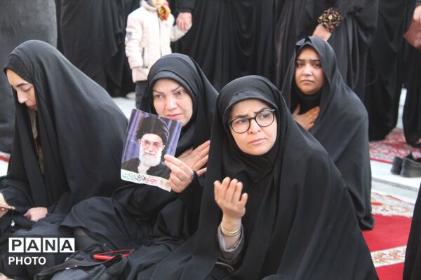 آیین سوگواری شهادت قائد امت در نیشابور 