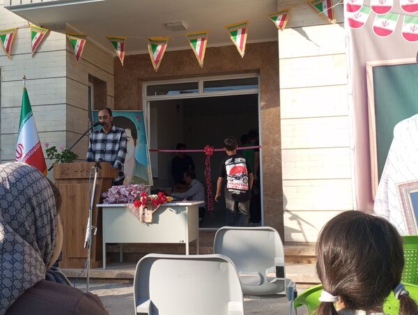 افتتاح و بهره‌برداری از دبستان شهید محمود تقی زاده روستای ون