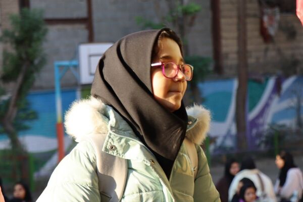 صبحگاه مدرسه شیخ مفید پاکدشت