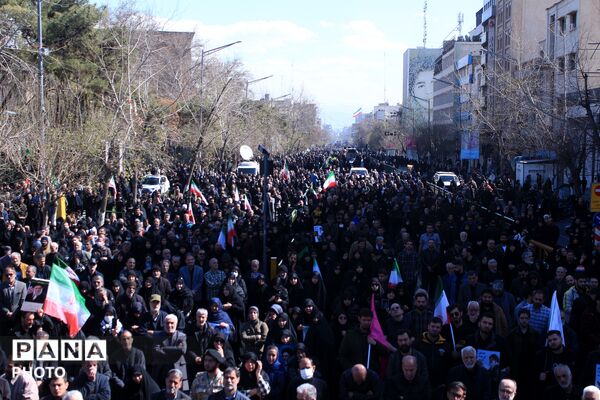 تهران در سوگ رهبر شهید انقلاب