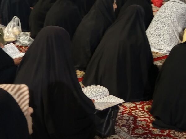 قرائت دعای کمیل در شهرستان کاشمر 