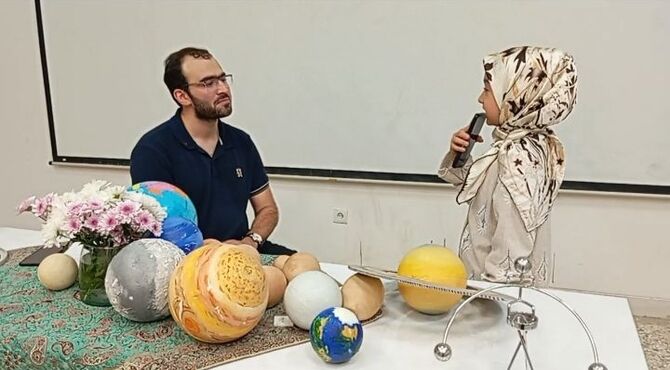 دانش‌آموزان یزدی مهمان دنیای ستاره‌ها شدند