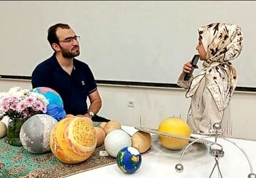 دانش‌آموزان یزدی مهمان دنیای ستاره‌ها شدند