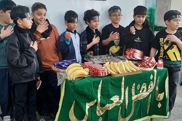 حزن فاطمی در دبستان حضرت ابوالفضل(ع) اسلامشهر 