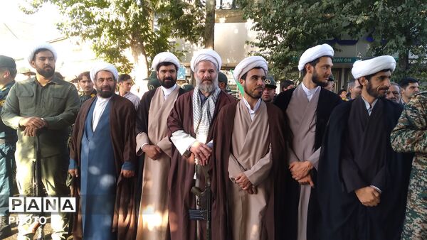 رزمایش چند هزارنفری «جانفدایان» در ملکان و لیلان