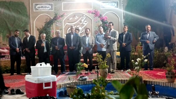برگزاری مراسم تجلیل از مربیان کانون فرهنگی تربیتی سلمان شهرستان خلیل‌آباد 