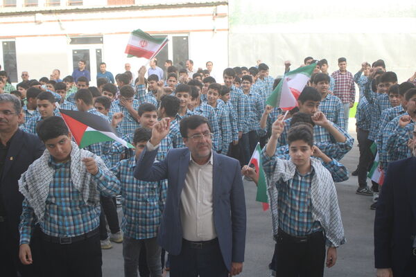 زنگ آغاز نصرالله در مدارس بوشهر