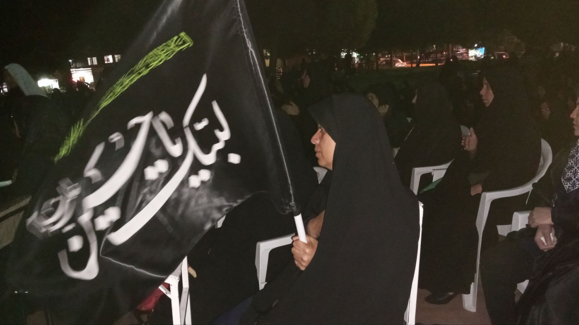 مراسم عزاداری در شب هفتم ماه محرم