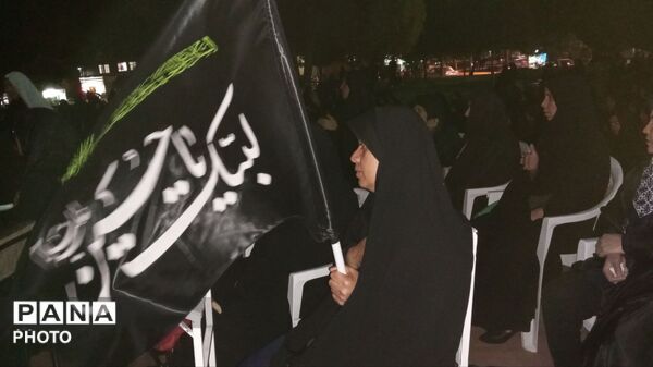 مراسم عزاداری در شب هفتم ماه محرم