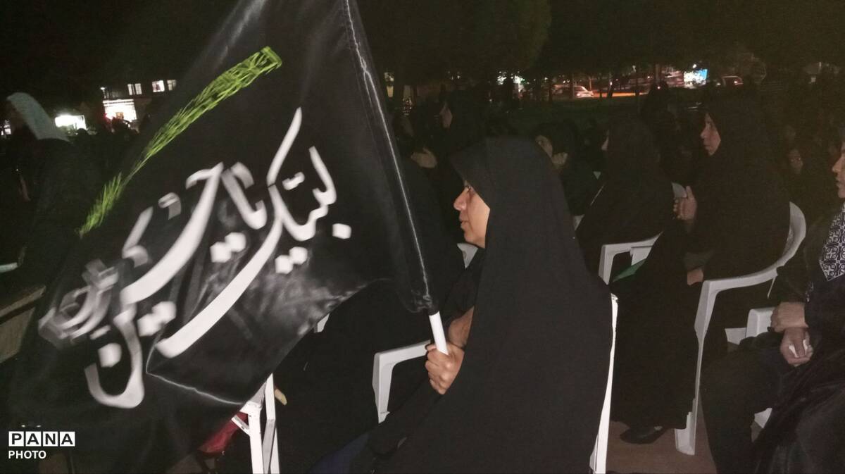 مراسم عزاداری در شب هفتم ماه محرم