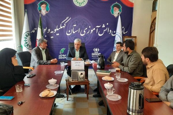 نشست هماهنگی «نوجوان مبارز» در سازمان دانش‌آموزی کهگیلویه و بویراحمد