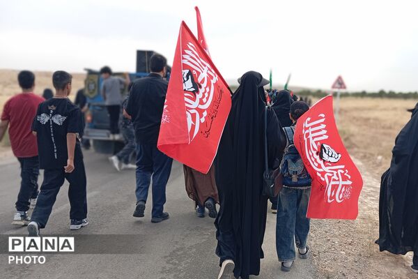 از بابامحمود تا باباپیراحمد؛ میعادگاه جاماندگان اربعین در شهرستان بن