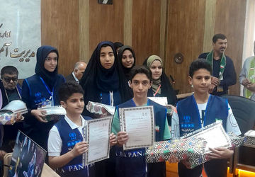 مراسم تجلیل از خبرنگاران فعال پانا ناحیه ۴شیراز 