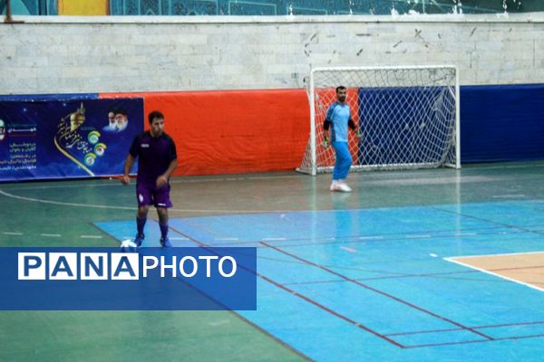 مسابقات فوتسال فرهنگیان سراسر کشور یادواره‌ شهدای خدمت