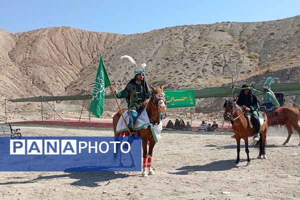 مراسم روز اربعین حسینی و تعزیه‌خوانی در شهر بار 