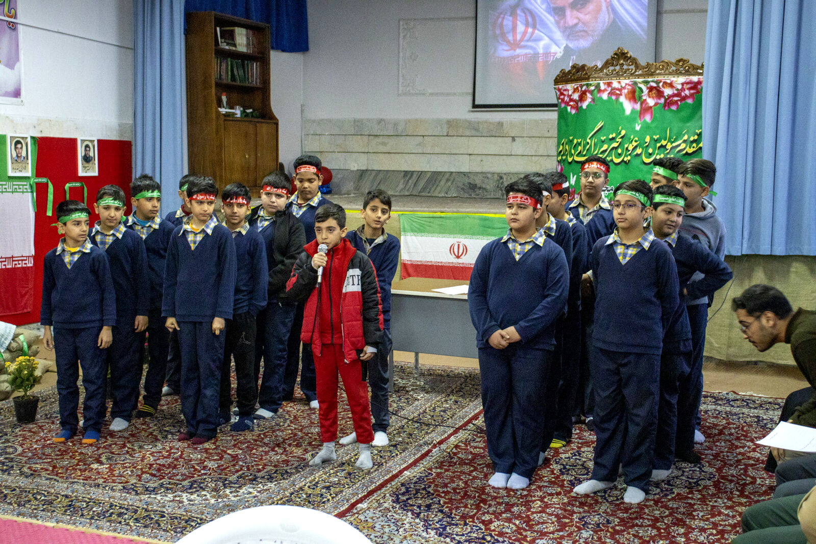 مراسم گرامیداشت پنجمین سالگرد شهادت سردار شهید حاج قاسم سلیمانی در محلات