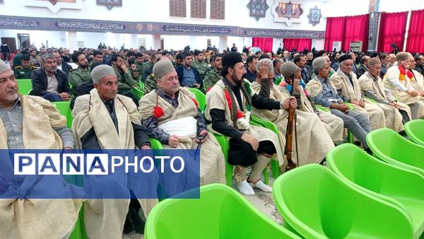 گرامیداشت پنجمین سالروز شهادت سردار دل‌ها حاج قاسم سلیمانی در یاسوج