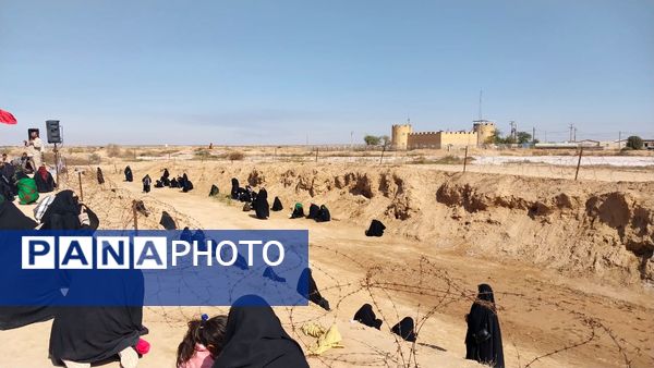 حضور عاشقان شهدا در کربلای ایران