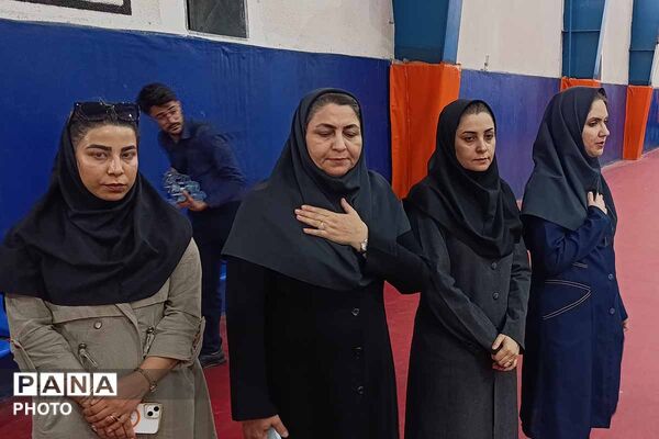شور و نشاط ورزشی دانش‌آموزان دختران خراسان شمالی در قاب اختتامیه تابستانی