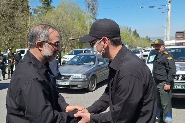 بازدید فرمانده انتظامی گلستان از خدمت‌رسانی کارکنان انتظامی در کردکوی 