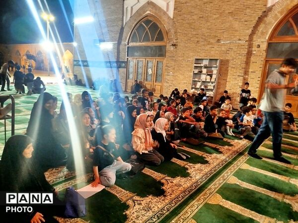 غرفه کوک مسجد جامع جایی برای سرگرمی کودکان 