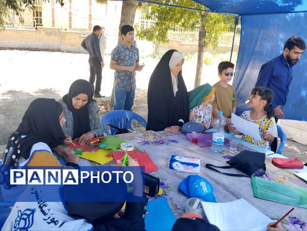 برپایی موکب سازمان دانش‌آموزی در شهرستان سملقان