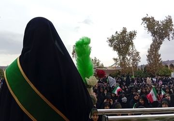 اجتماع بانوان در حرم مطهر احمد ابن موسی شاهچراغ(ع)