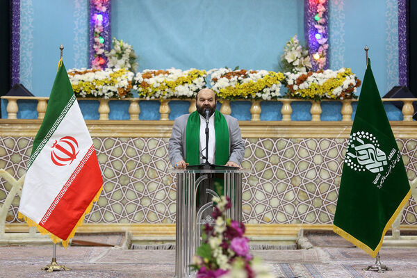 آیین خطبه خوانی خادمان حرم حضرت معصومه(س) به مناسبت روز قم