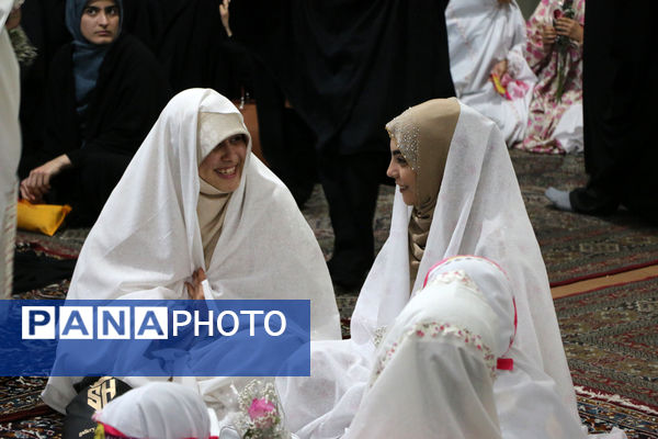 جشن ازدواج مسجدی 132 زوج‌ جوان در قم- 1