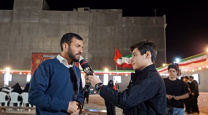  فعالیت موکب «پلاک ۳۱۳» همزمان با اربعین رهبر شهید در قم