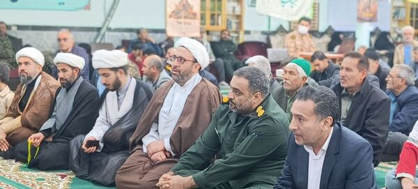 جلوه‌هایی از اقتدار بسیجیان در مسجد صاحب الزمان آشخانه 
