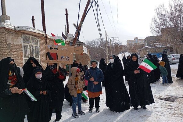 راهپیمایی ۲۲بهمن در شهر بار 