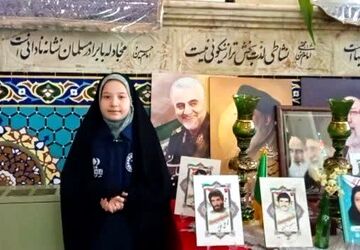 امامزاده سیدجعفر یزد میزبان مراسم معنوی دعای ندبه دانش‌آموزان