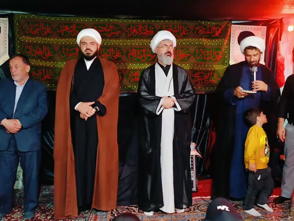 موکب علی اصغری فدافن میزبان امام جمعه کاشمر 
