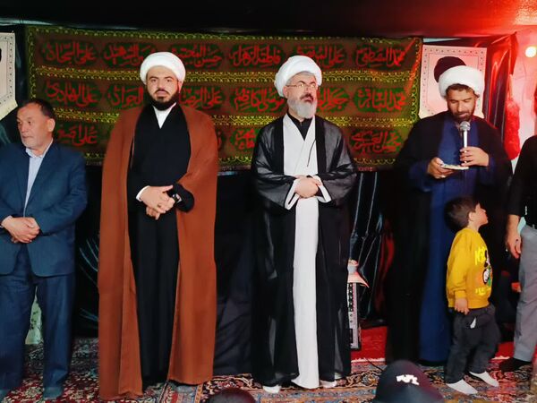موکب علی اصغری فدافن میزبان امام جمعه کاشمر 